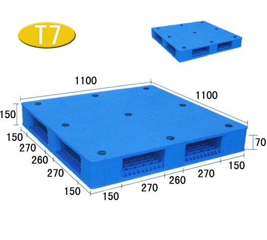 T7-雙面平板型塑料托盤
