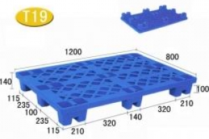 T19-九腳網(wǎng)格輕型塑料托盤