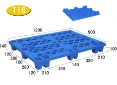 T18-九腳網格輕型塑料托盤